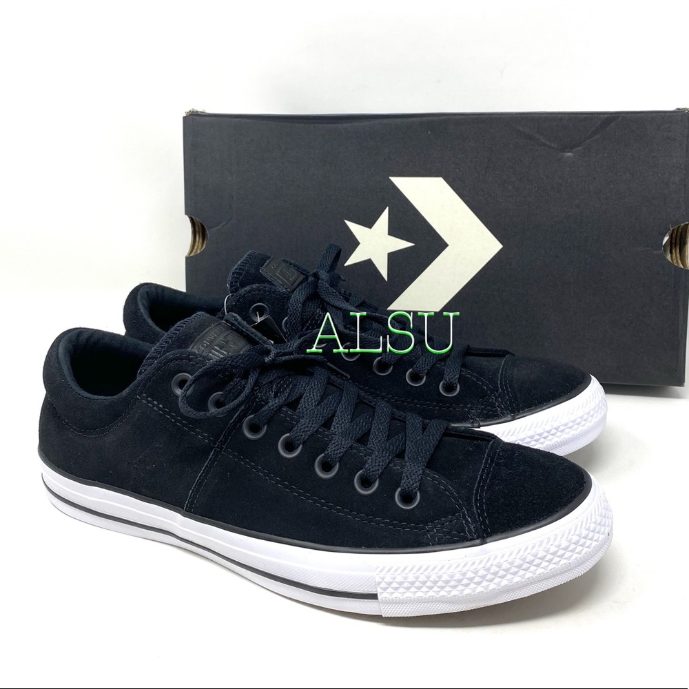 Converse Ctas Madison Suede Low Top Black Men’s - Picture 6 of 11